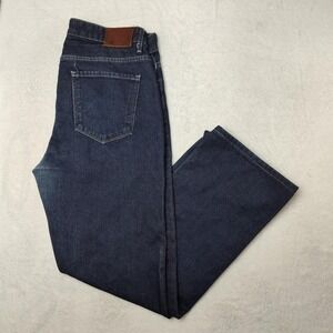 Paige Doheny Jeans Mens 34x30 Blue Medium Wash Straight Cotton Denim Pants USA